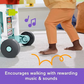 Chariot à goûter 4 en 1 Fisher-Price, jouet éducatif pour bébés