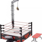 Ring de démolition WWE Wrekkin' Kickout avec grue lanceuse, champion de la WWE