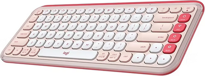 Logitech POP ICON Keys Wireless Bluetooth Keyboard | Recycled Plastic | Low-Profile | US Layout