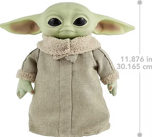 Star Wars RC Grogu Plush Toy, 12-in Plush with Remote-Controlled Motion