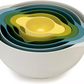 Ensemble de bols de préparation alimentaire compacts Joseph Joseph Duo (6 pièces)
