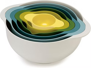 Joseph Joseph Duo Compact 6-Piece Food Prep Bowl Set