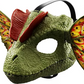Masque de jeu de rôle Jurassic World, Dilophosaure avec jet d'eau venimeux