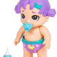 Little Live Bizzy Bubs Polly Petals Baby Doll | Bounces, Babbles & Crawls | Bottle & Pacifier