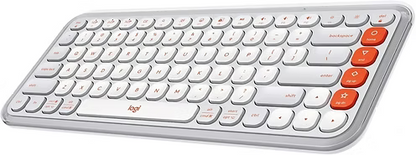 Logitech POP ICON Keys Wireless Bluetooth Keyboard | Recycled Plastic | Low-Profile | US Layout