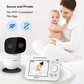 Panasonic Baby Monitor with Camera and Audio White