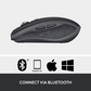 Logitech - Souris laser sans fil MX Anywhere 2S - Noire