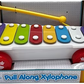 Jouer au xylophone musical à tirer pour bébé