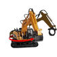 Big Daddy RC Timber Grabber Excavator | Die-Cast | 680° Rotation | Lights & Sound | Ages 6+