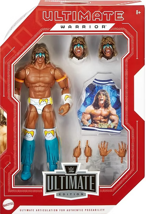 Ultimate Warrior WWE Ultimate Edition Action Figure | Greatest Grudges '92 | 6-Inch Collector Figure