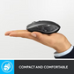 Logitech - Souris laser sans fil MX Anywhere 2S - Noire