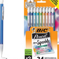 Crayons mécaniques BIC Xtra Sparkle multicolores n° 2 – Lot de 24 – 0,7 mm