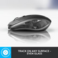 Logitech - Souris laser sans fil MX Anywhere 2S - Noire
