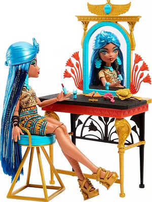 Poupée Monster High Cleo De Nile avec accessoires.