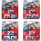 Disney Pixar Cars Mini Racers Die-Cast 3-Pack | 1:87 Scale Metal Vehicles | Assorted Character Sets