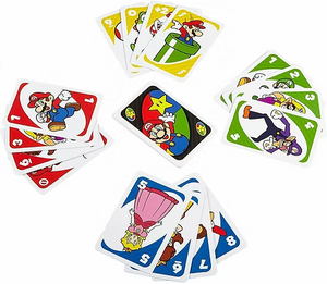 UNO Super Mario Card Game Cartes à personnages animés