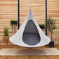 Fauteuil suspendu double Vivere Cacoon – Cabine hamac 2 personnes pour intérieur et extérieur