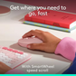 Logitech POP Mouse | Wireless Bluetooth & 2.4GHz | 4000 DPI | Silent Click | 4 Buttons | Off White, Rose, Lilac