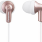 Panasonic ErgoFit Earbud Earphones with Microphone Rose Gold
