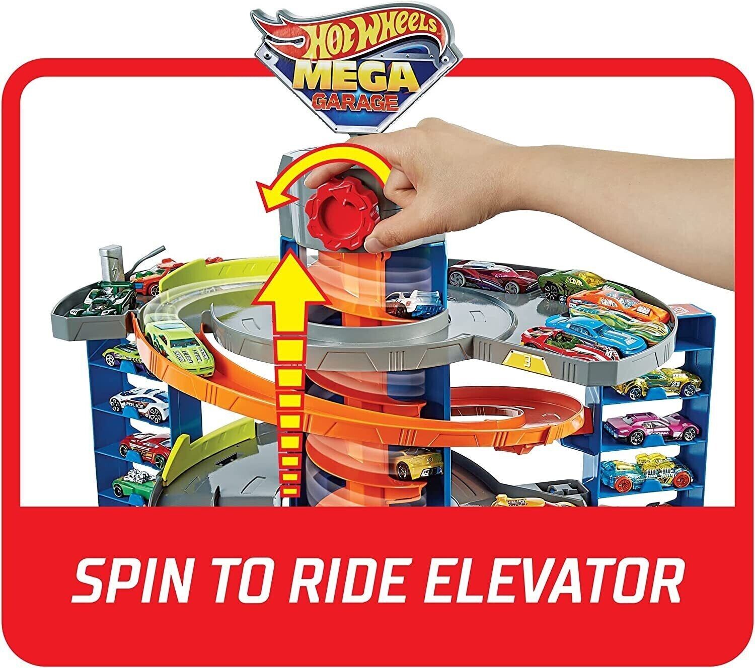 Hot Wheels City Mega Garage Playset image 4