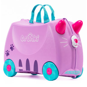 Trunki Ride on Hardside Case, Cassie the Cat image 0