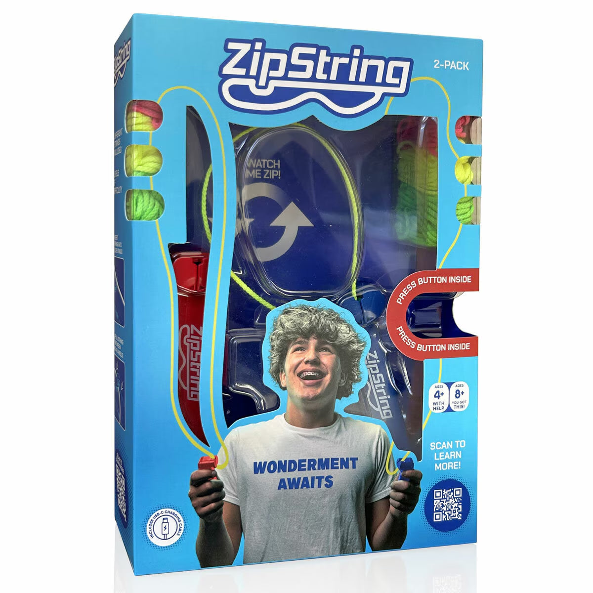 Zipstring Twin Pack (8+ Years) image 0