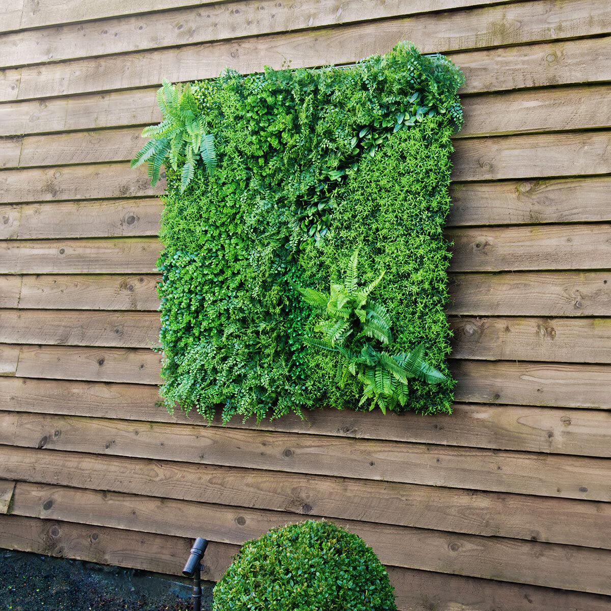 Artificial Mixed Foliage 1M X 1M Wall Panel, Pack of 5