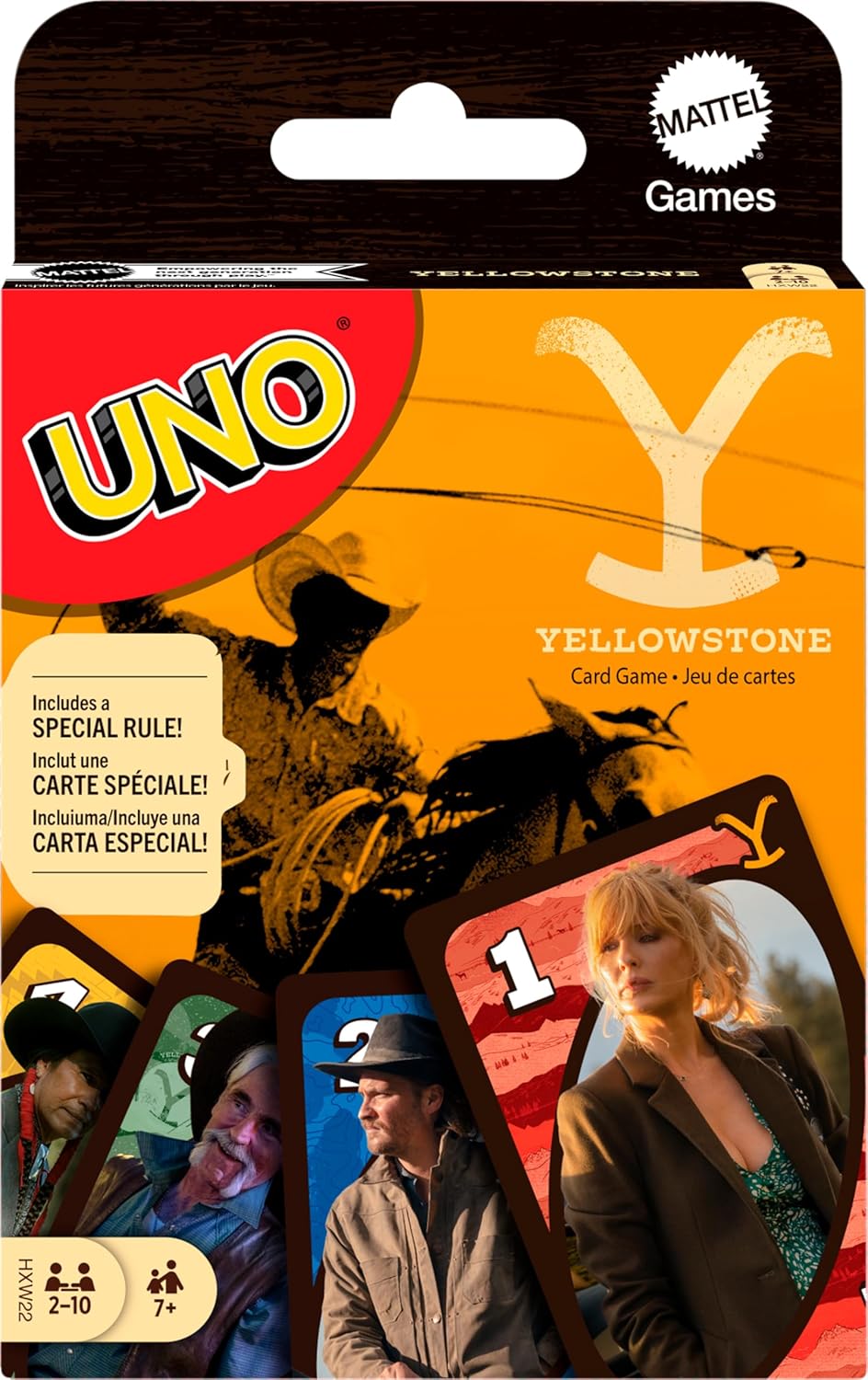 UNO Yellowstone Card Game Family, Adult and Party Game Night image 0