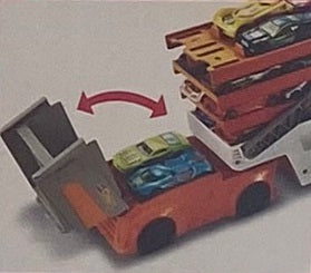 Hot Wheels City Mega Hauler With 4 Cars image 5