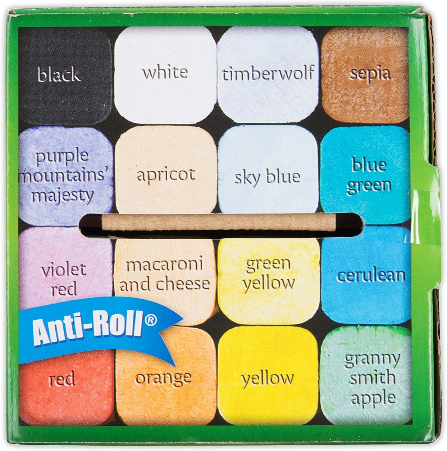 Crayola Chalk Washable Anti-Roll 16-Piece image 1