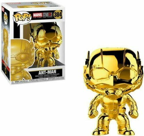 Funko POP! Bobble Marvel Studios 10: Ant-Man (Chrome) image 0