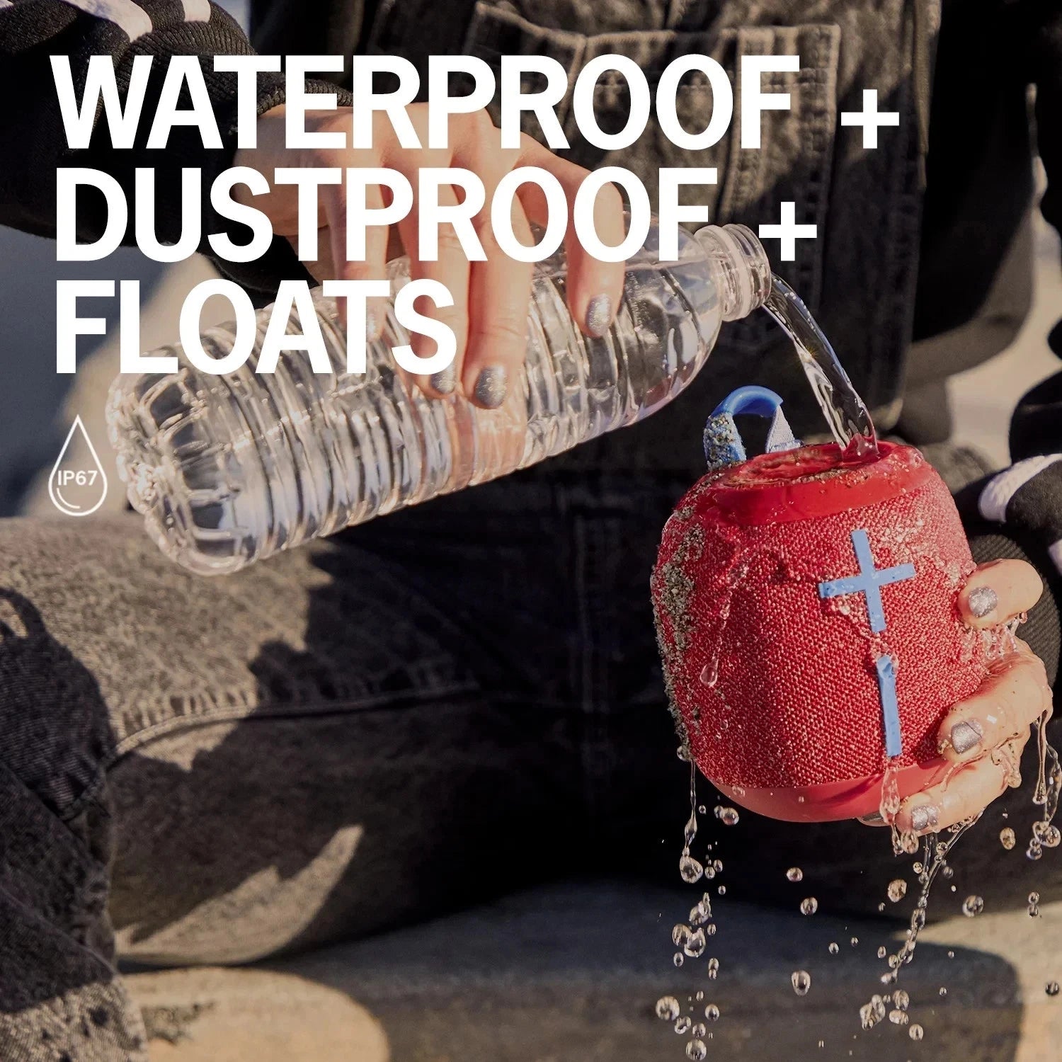 Ultimate Ears Wonderboom 2 Waterproof Bluetooth Speaker – Bermuda Blue image 4