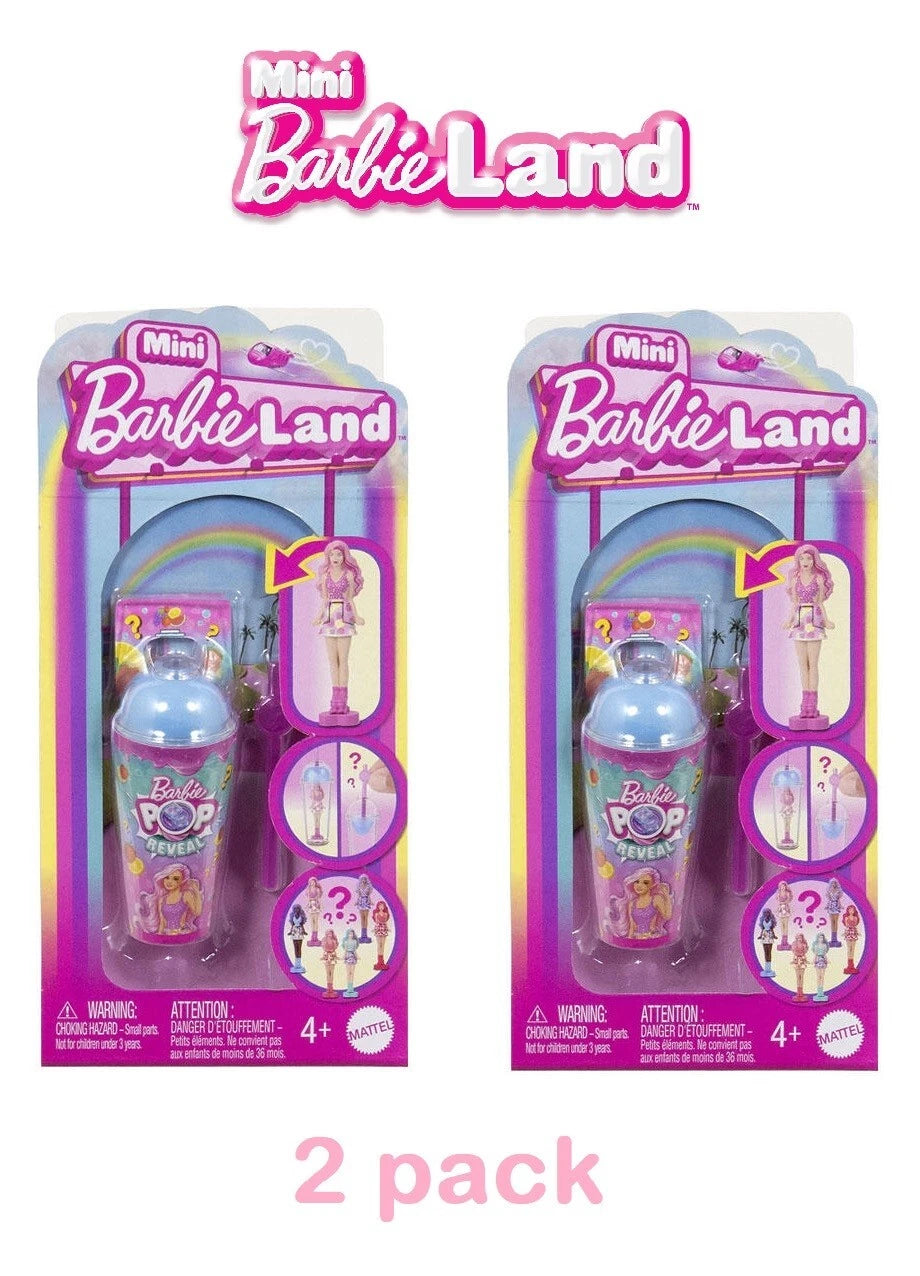 Mini BarbieLand Pop Dolls with Surprise Sensory Reveal image 7