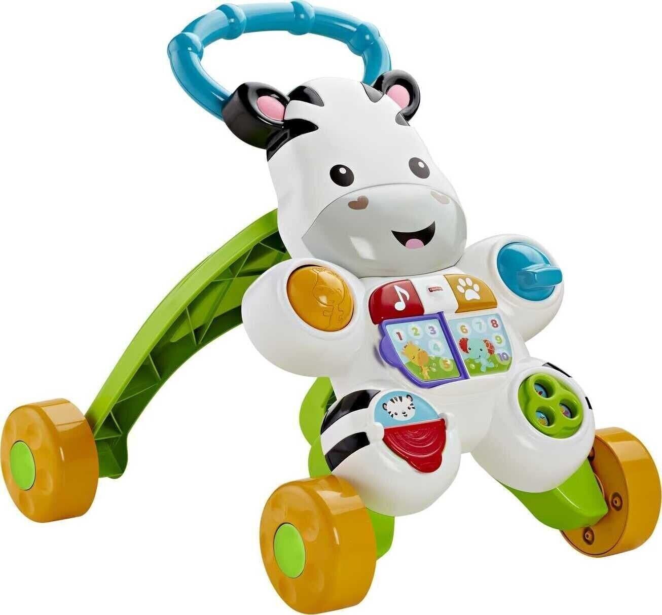 Fisher-Price Learn With Me Zebra Baby Walker Toddler image 0
