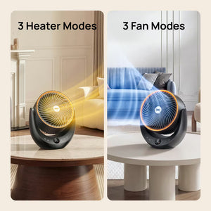 DREO Ceramic Whole Room Heater & Cooling Fan 2000W, DR-HSH015