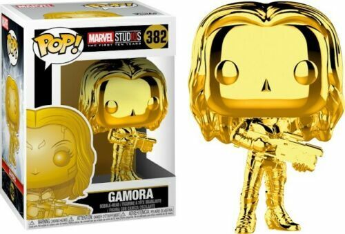 Funko Pop! Marvel Studios 10 Years - Gamora (chrome) #382 image 0