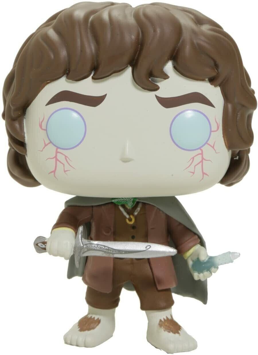 Funko POP! Movies Lord of the Rings Frodo Baggins Glow CHASE" image 2