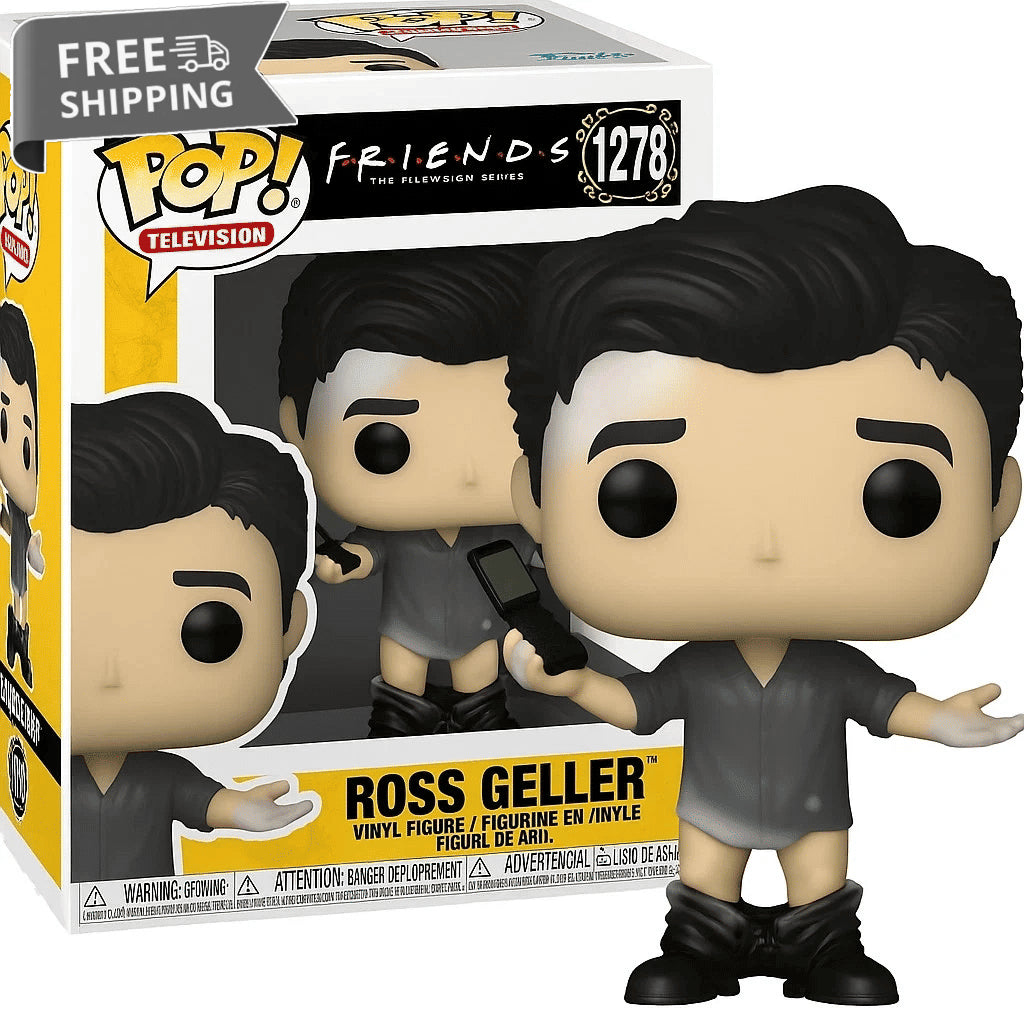 Funko POP! TV Friends - Ross Geller with Leather Pants image 0