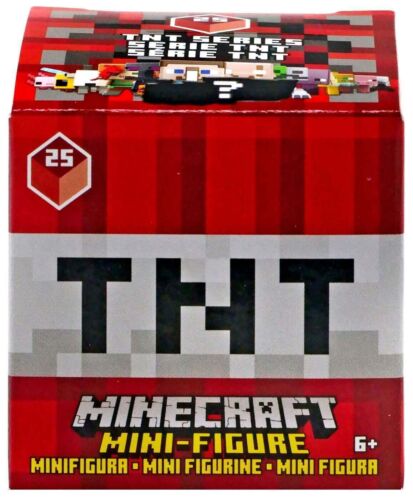 Minecraft TNT Series 25 Series 25 Mystery Pack 1 RANDOM Figure Checklane image 0