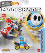 Hot Wheels Mario Kart Light Blue Shy Guy Standard Kart image 0