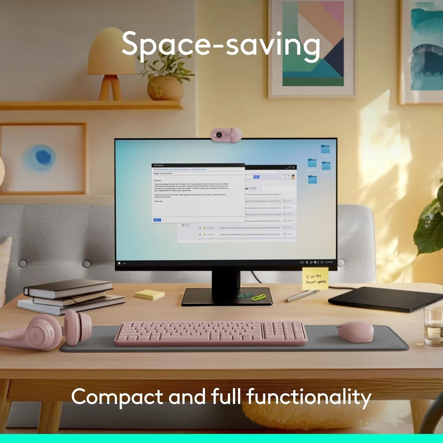 Logitech MK250 Bluetooth Wireless Mouse and Keyboard Combo Compact Keyboard image 15