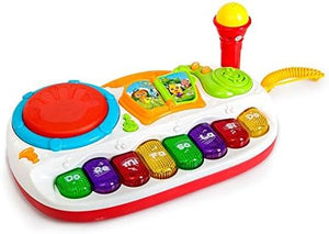 Play Baby Piano With Sing Along Mic & Tap Drum image 1