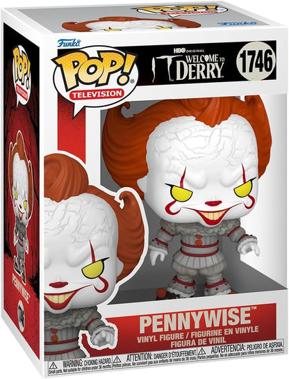 Pop! TV: Welcome to Derry - Pennywise - IT - Collectable Vinyl Figure - Gift Idea - Official Merchandise - Toys for Kids & Adults - Horror Fans - Model Figure for Collectors and Display