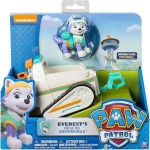 Paw Patrol Everest's Rescue Snowmobile, Vehicle and Figure image 0