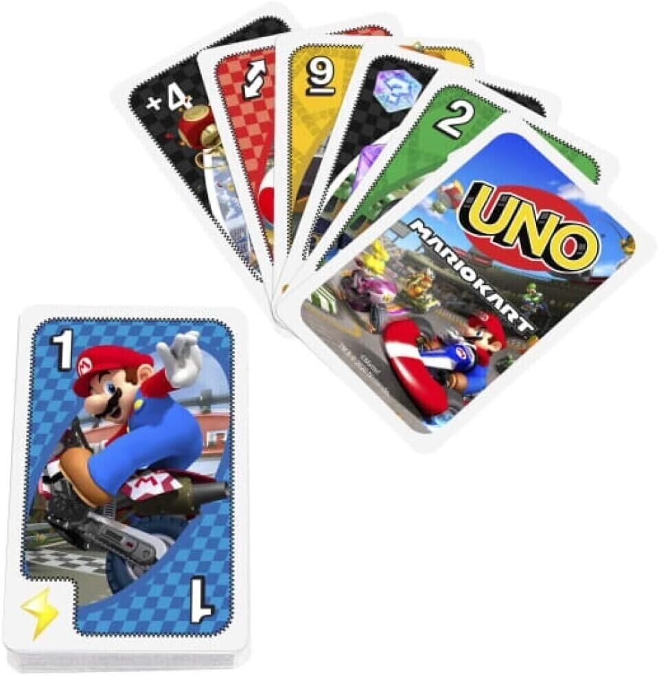 UNO Mario Kart Card Game image 4
