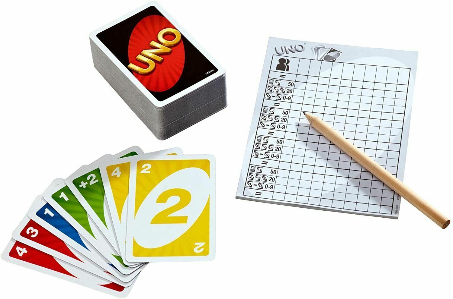 Mattel Games Uno Deluxe Card Game Tin image 1