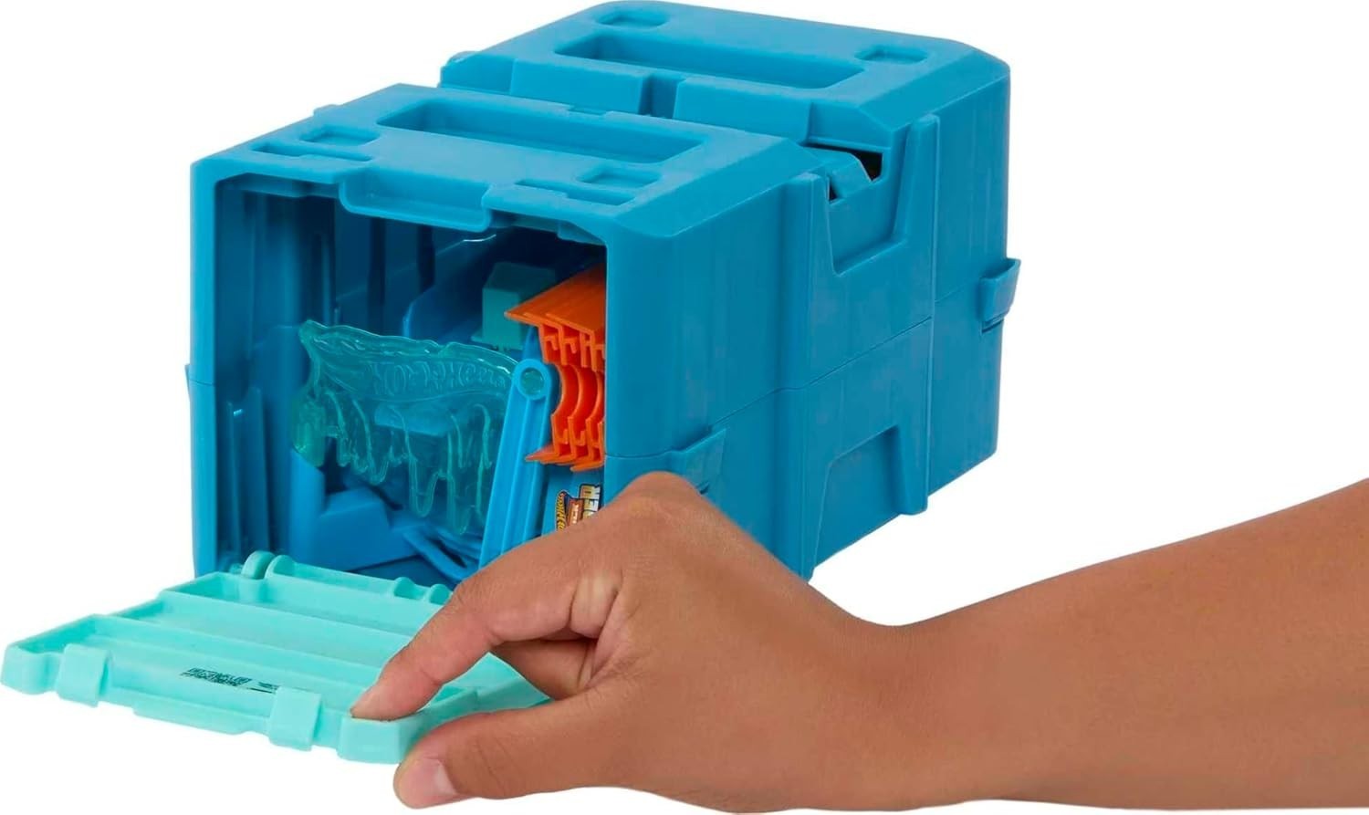 Hot Wheels Track Builder Playsets – Lightning Boost, Ice Crash & Flame Stunt image 3