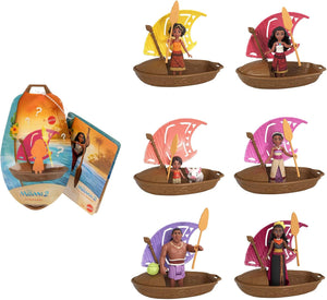Disney Vaiana 2 Wayfinder Wonders Playset with Small Surprise Doll, Canoe and Accessory, Inspired by the Movie (Styles May Vary), JBT68