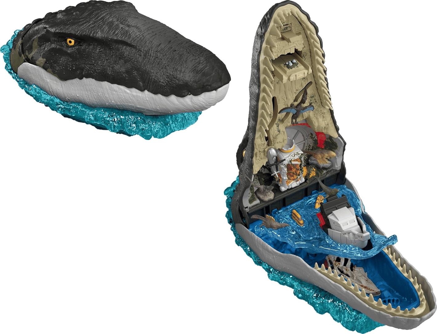 Mattel Jurassic World Rebirth Deluxe Mosasaurus Playset image 0