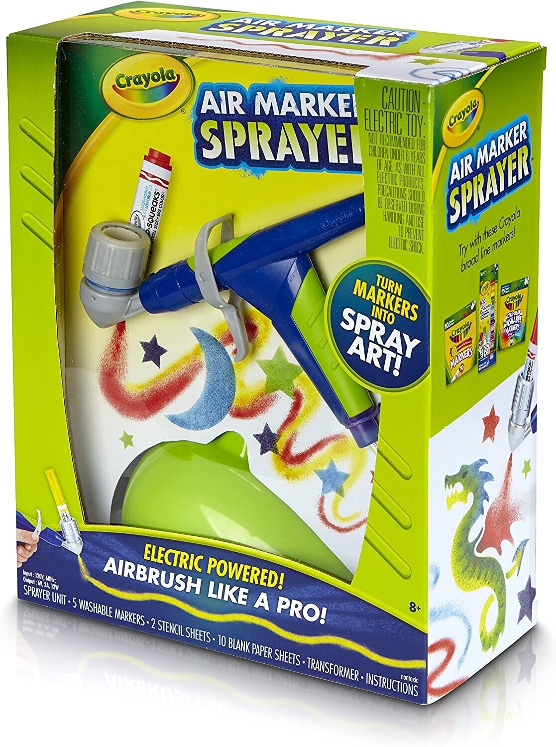 Crayola Air Marker Sprayer Airbrush Kit image 2